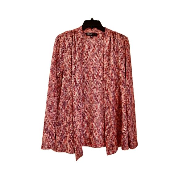 Jones New York Pink and Purple Cardigan Set - Picture 2 of 5